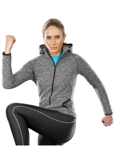 R-S245F-Womens Microfleece Hoodi